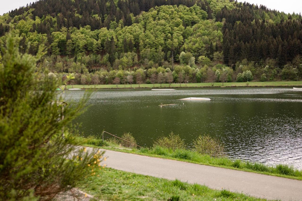 Ferienwohnung Mit Seeblick — Sport Und Erholung Winterberg Kültér fotó