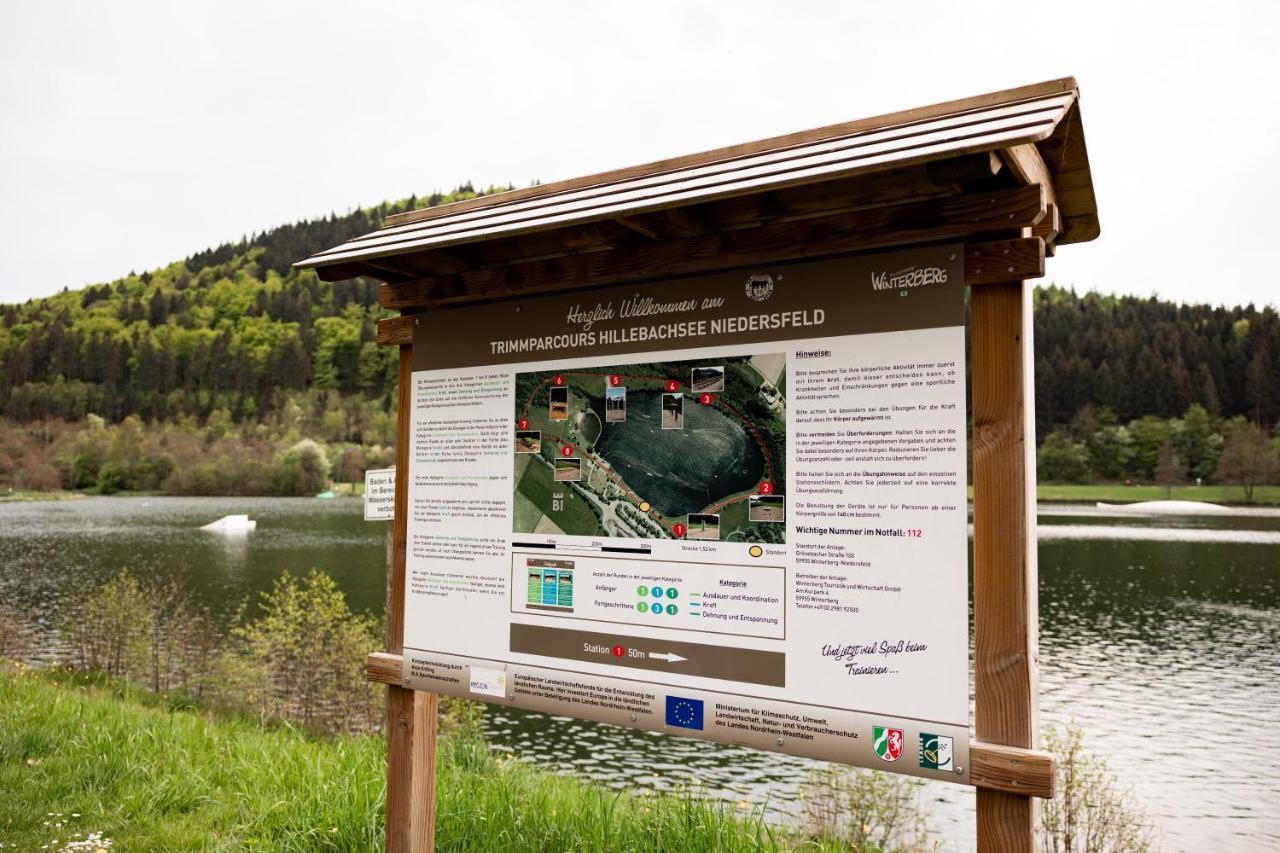 Ferienwohnung Mit Seeblick — Sport Und Erholung Winterberg Kültér fotó